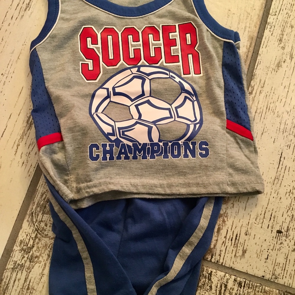 Soccer Championship matching set